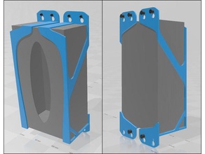 guante desechable cuadro titular biología de la guantera guantes caja laboratorio herramientas 3d print model - Mito3D