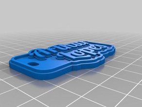 Anahtarlık arthur lopes özelleştirilmiş 3d print model - Mito3D