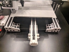 ender 3 pro frame brace gantry mounts 3d printer parts 3d print model - Mito3D