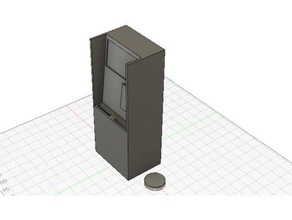 atm banka 3d baskı batman para kumbara 3d print model - Mito3D