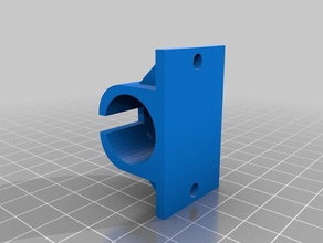 housing mirror standoff spacer household 3d print model - Mito3D