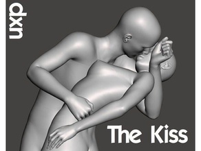 öpücük heykeller iş ortamına uygun olmayan 3d print model - Mito3D