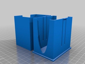 zombicide fanmade scatola di carta giochi su misura 3d print model - Mito3D