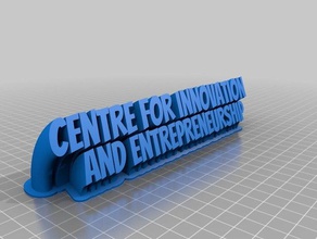 cie 40 office customized 3d print model - Mito3D