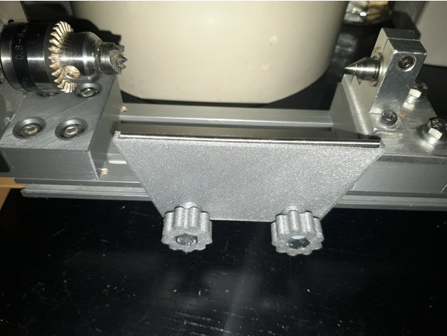 mini lathe toolrest diy 3D print model - Mito3D