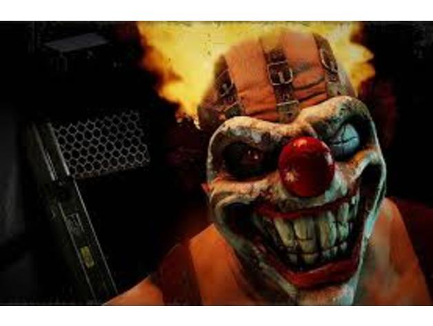 twisted metal sweet tooth mask costume game halloween 3D print model - Mito3D