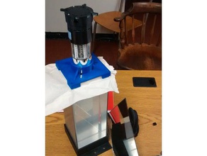 photomultiplier coupling plastic scintillator physics & astronomy 3d print model - Mito3D