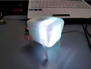 led night light lamp diy 3d print model - Mito3D
