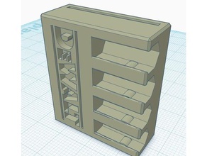 dewalt peu porteur porte-outils & boîtes 3d print model - Mito3D