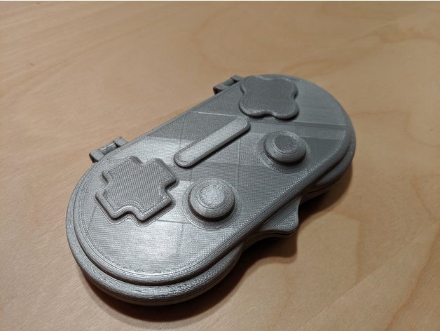 8bitdo n30 pro 2 denetleyici durumda video oyunları denetleyicisi 3D print model - Mito3D