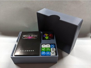 deck box-dungeon-box Spiele Brettspiel boardgames das Kartenspiel box Halterung 3d print model - Mito3D