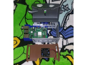 pi 4 bokoblin skull case electronics breath wild raspberry zelda 3d print model - Mito3D