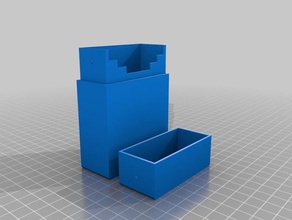 doubledeck en carton jeux personnalisé 3d print model - Mito3D