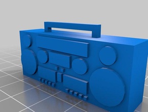 1 10 escala boom box r c veículos a 3d print model - Mito3D