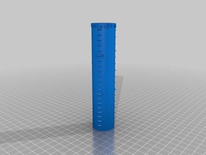 Boss ölçüm silindir ev gereçleri özelleştirilmiş 3d print model - Mito3D