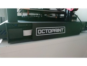 serveur + cam ra octoprint cr10s pro diy boitier câmera cr10 creality cr-10 rasberry pi framboesa raspberry 3 câmara caso zero 3d print model - Mito3D