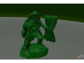 halfling druid games 3d print model - Mito3D
