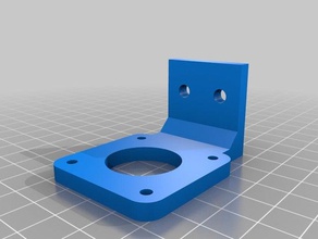 nema 17 apoyo Impresora 3d de las piezas 3d print model - Mito3D