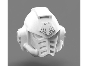 raven guard icon helmet toys & games 40k captain warhammer 3d print model - Mito3D