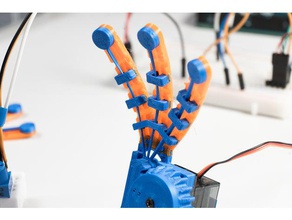 soft robot actuator robotics softrobotics tpu 3d print model - Mito3D