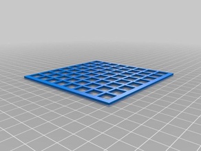 meine angepasste openscad grid Schöpfer parametriert Haustiere kundengebundene 3d print model - Mito3D