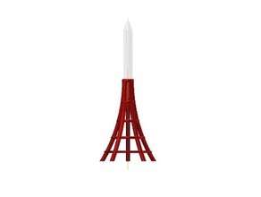 candela torre famiglia 3d print model - Mito3D
