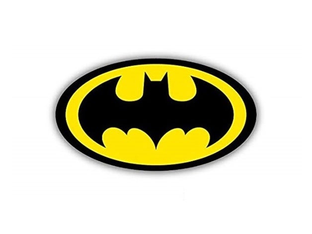 logotipo de batman - dc comics sinais e logotipos bati-se al batise bati se do símbolo o 3D print model - Mito3D