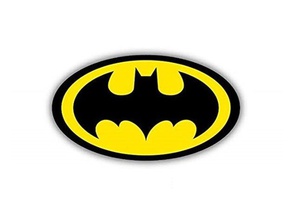 logo batman - dc comics signs & logos bati-se al batise bati se symbol 3d print model - Mito3D
