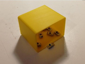 parametric compartment box tool holders & boxes 3d print model - Mito3D