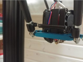 anycubic predator modified rod clips 3d printer parts delta 3d print model - Mito3D