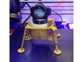 galaxy charging station 3d printing apollo 11 samsung watch stand 3d print model - Mito3D