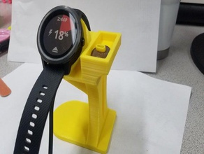 garmin vivoactive 3 watch stand gadgets 3d print model - Mito3D