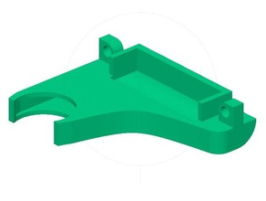 elongated nuzzle ender 3 3d printer parts creality 3d print model - Mito3D
