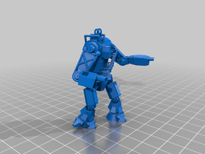 battletech grommet industrialmech toys & games 6mm industrial mech mechwarrior 3d print model - Mito3D