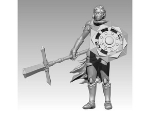 miniature - sir percival 2017 toy & game accessories dnd frostgrave mini mordheim pathfinder rpg warhammer 3d print model - Mito3D