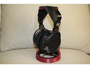 headphone stand headphones holder 3d print model - Mito3D