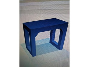 simple step stool 3d printing 3d print model - Mito3D