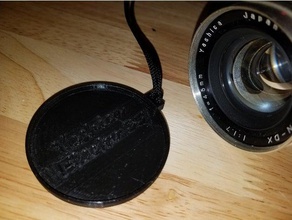 yashica electro 35 g tampa da lente câmera lenscap 3d print model - Mito3D