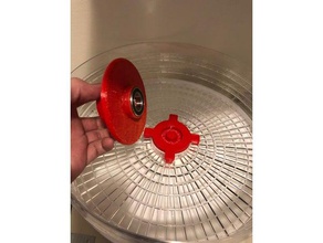 filamento secador de spool titular horizontal rosewill alimentos Impressora 3d peças nylon 3d print model - Mito3D