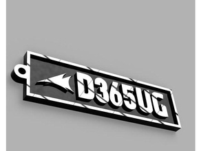 d365ug la dinámica de 365 usuario etiqueta grupo llavero juguetes y accesorios juego 3d print model - Mito3D