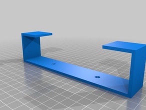 céu q mini-suporte de parede eletrônica 3d print model - Mito3D