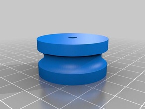 m4-8mm paramétrico montagem de polia ferramentas manuais personalizado 3d print model - Mito3D