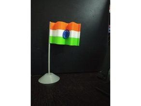 indian national flag buildings & structures india nationalflagofindia 3d print model - Mito3D
