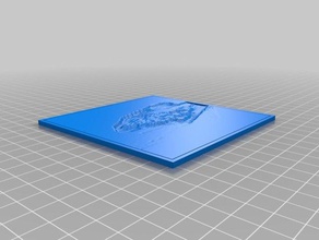 my froggers 2d art customized 3d print model - Mito3D