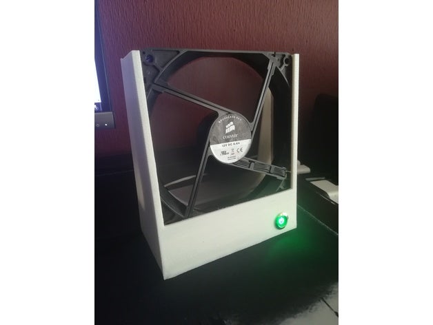 de la base du ventilateur 140mm les gadgets fan ventilador ventilo 3D print model - Mito3D