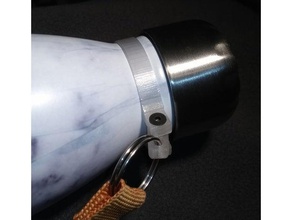 Gurt-Befestigung isolierte Flasche Ersatz-Teile Anhang Klemme clip gedämmt werden Gurt Wasser 3d print model - Mito3D