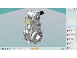 ratchet pawl assembly learning 3d print model - Mito3D