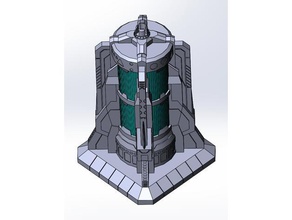 generatore-h scifi il generatore energia verde di idrogeno sci-fi fantascienza 3d print model - Mito3D