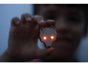 led-wolf Tiere led wolf 3d print model - Mito3D