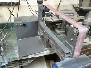 2x72 belt sander wheels machine tools knives 3d print model - Mito3D